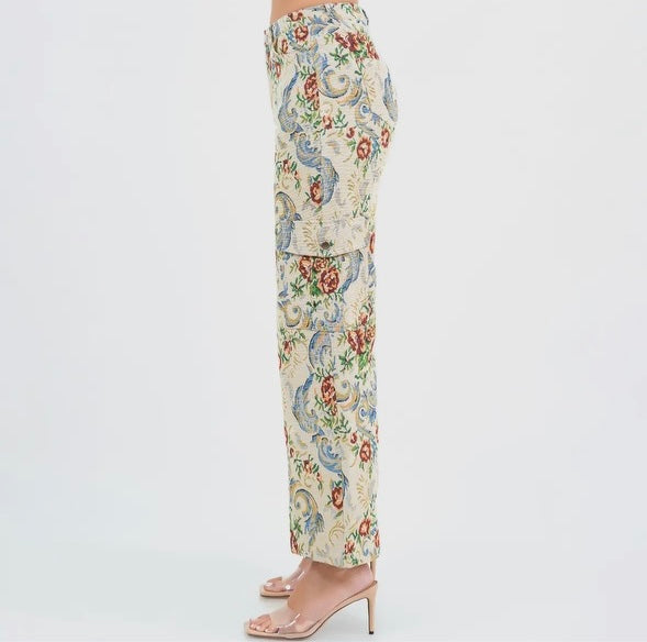 Jacquie Cargo Wide Pant