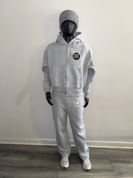 Distressed Straight Sweatpants