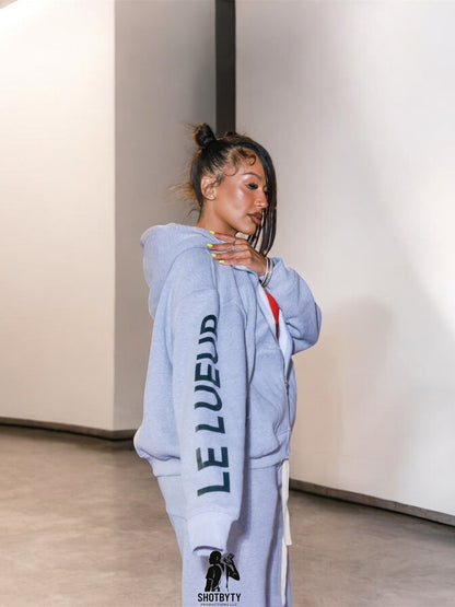 Double Zip Hoodie