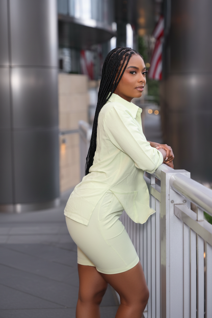 Sage Short Set